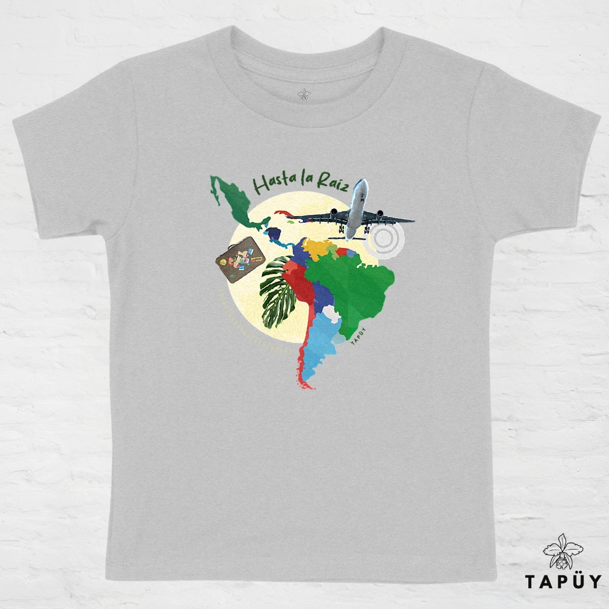 T-Shirt Enfant Hasta La Raíz Gris / 4-6 de la marque Tapüy