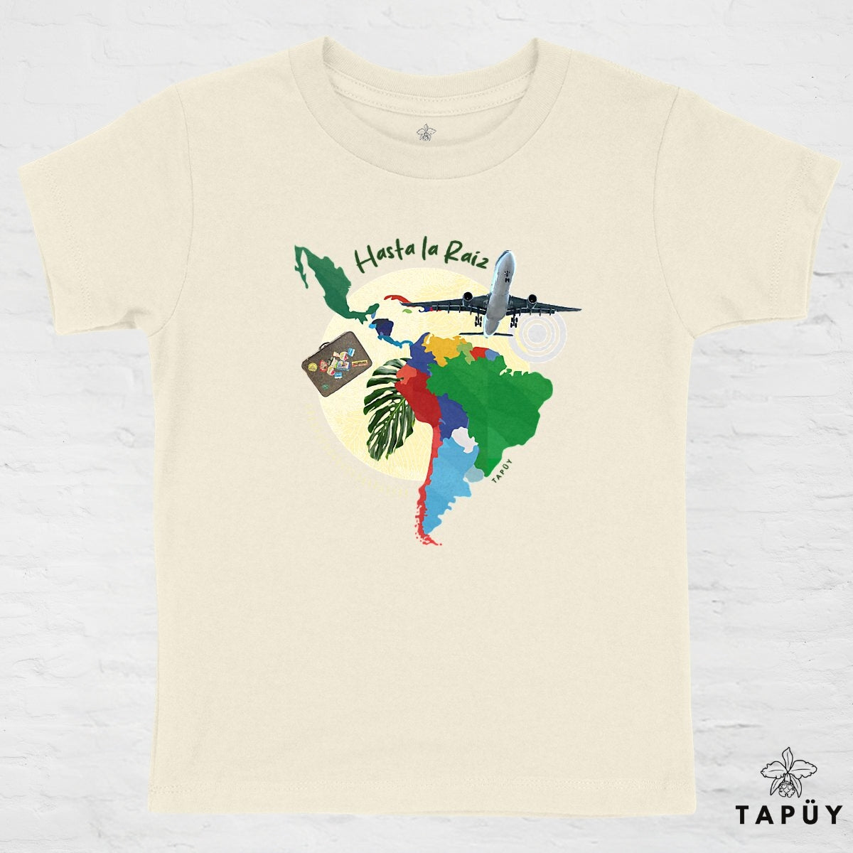 T-Shirt Enfant Hasta La Raíz Naturel / 4-6 de la marque Tapüy