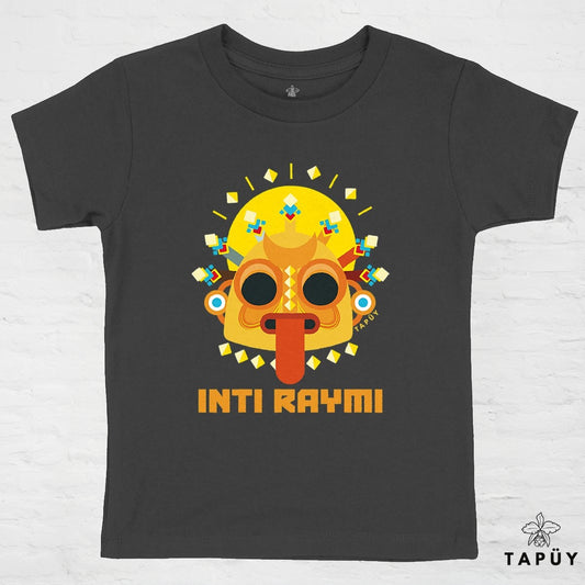 T-Shirt Enfant Inti Raymi Noir / 4-6 de la marque Tapüy