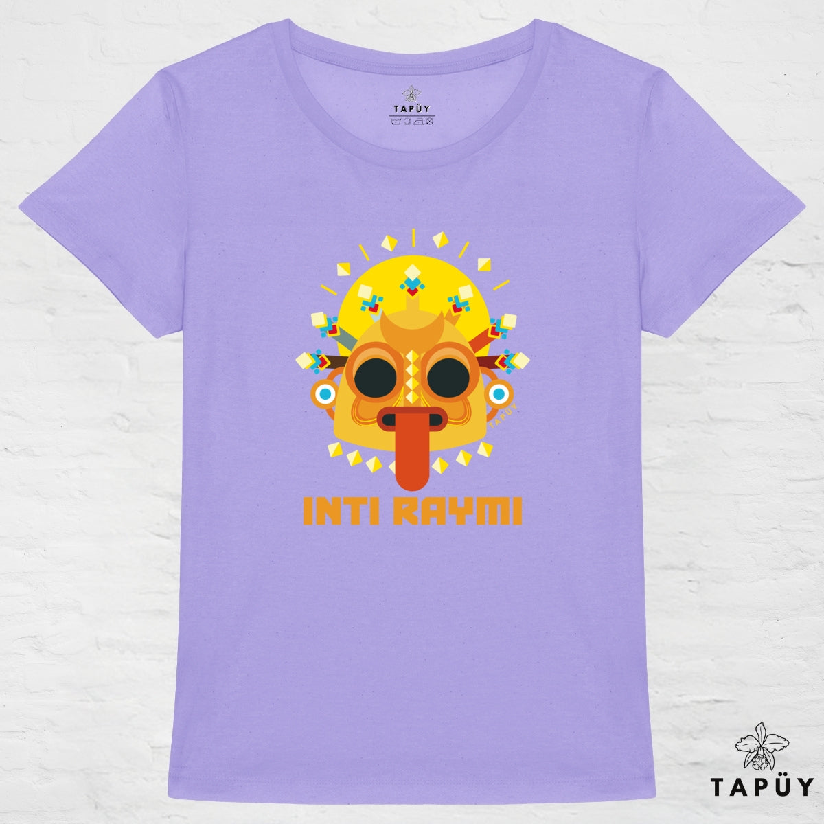 T-Shirt Femme Inti Raymi Lavande / XS de la marque Tapüy