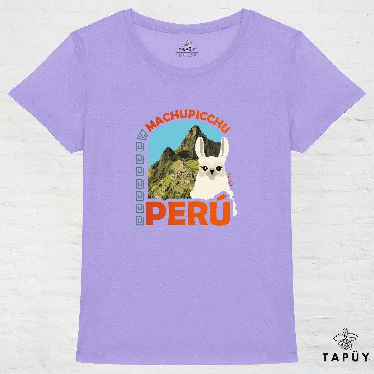 T-Shirt Femme Machu Picchu Lavande / XS de la marque Tapüy