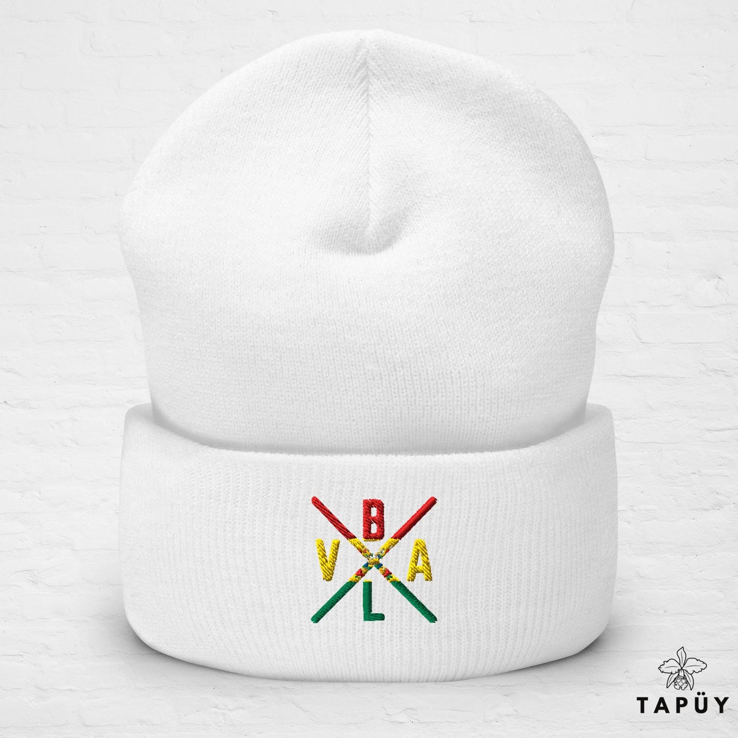 Bonnet Bolivie - BLVA Blanc de la marque Tapüy