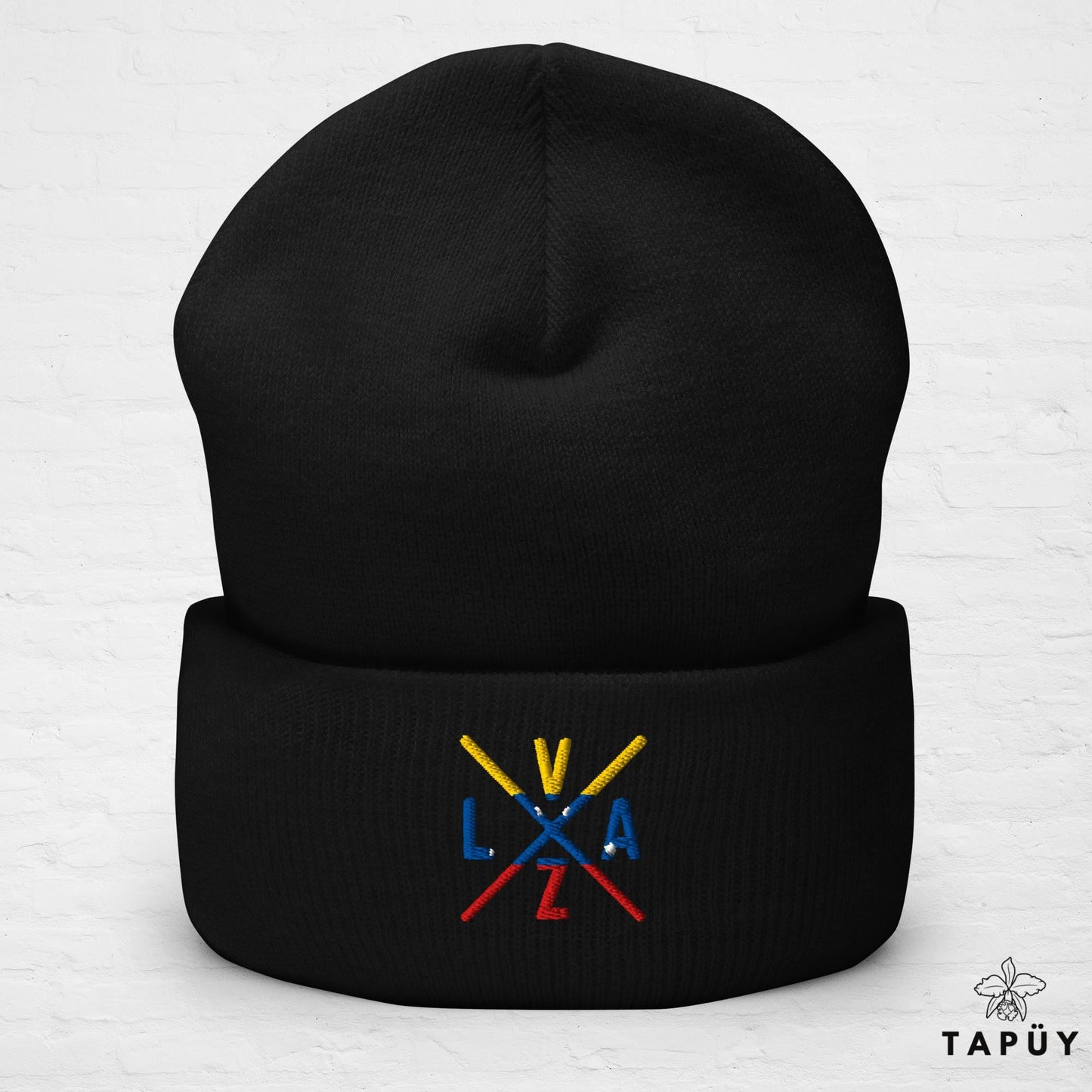 Bonnet Venezuela - VZLA Noir de la marque Tapüy