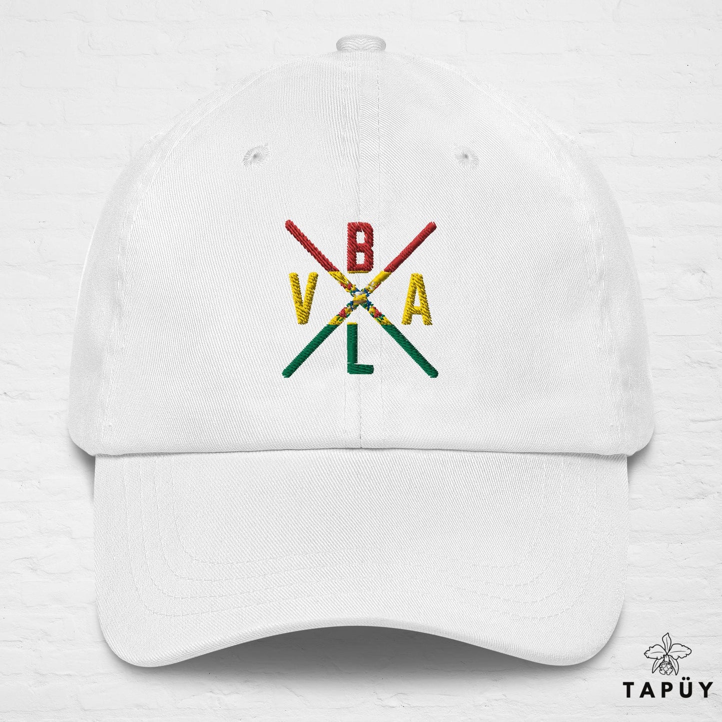 Casquette Bolivie - BLVA Blanc de la marque Tapüy