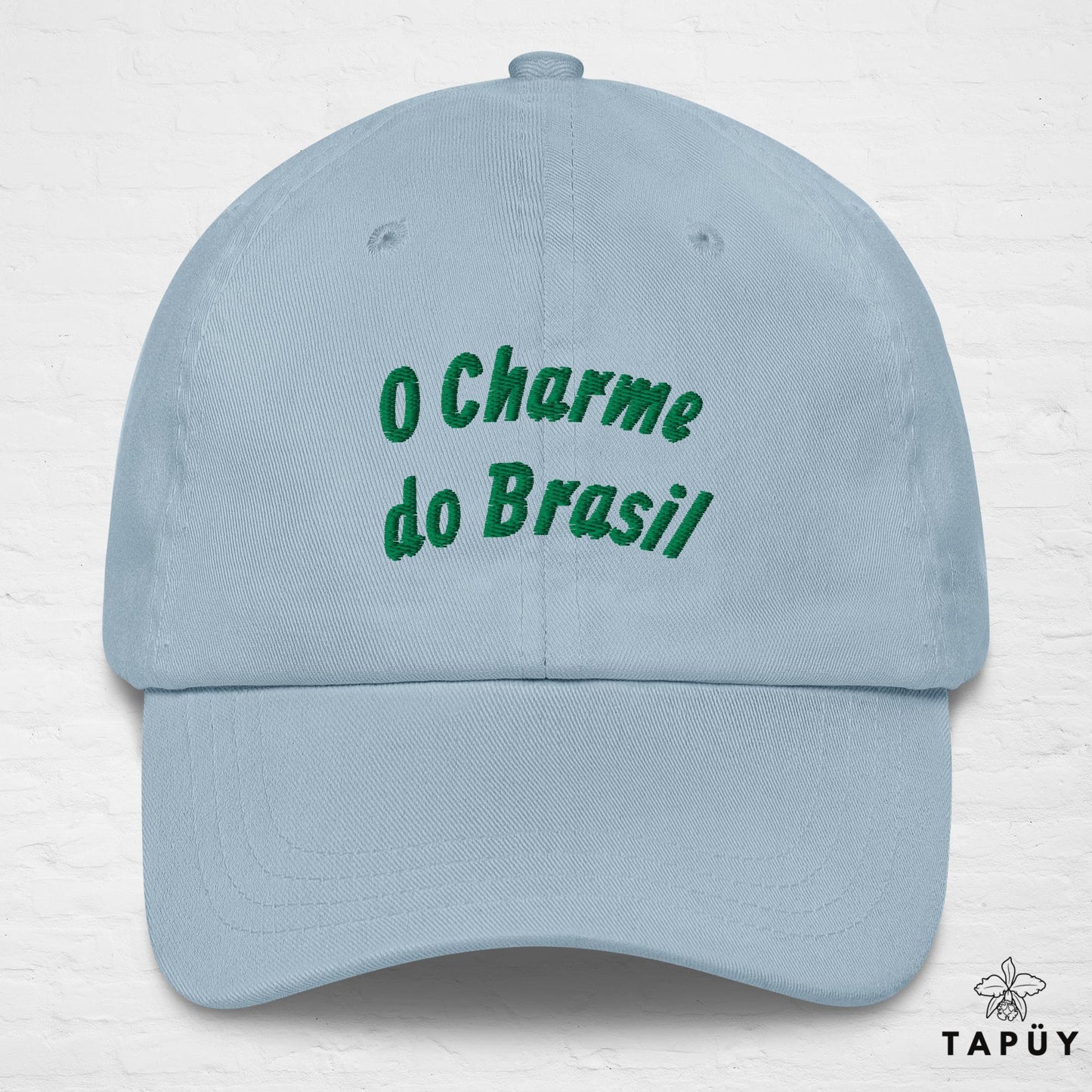 Casquette Brésil - O Charme do Brasil Bleu Clair de la marque Tapüy