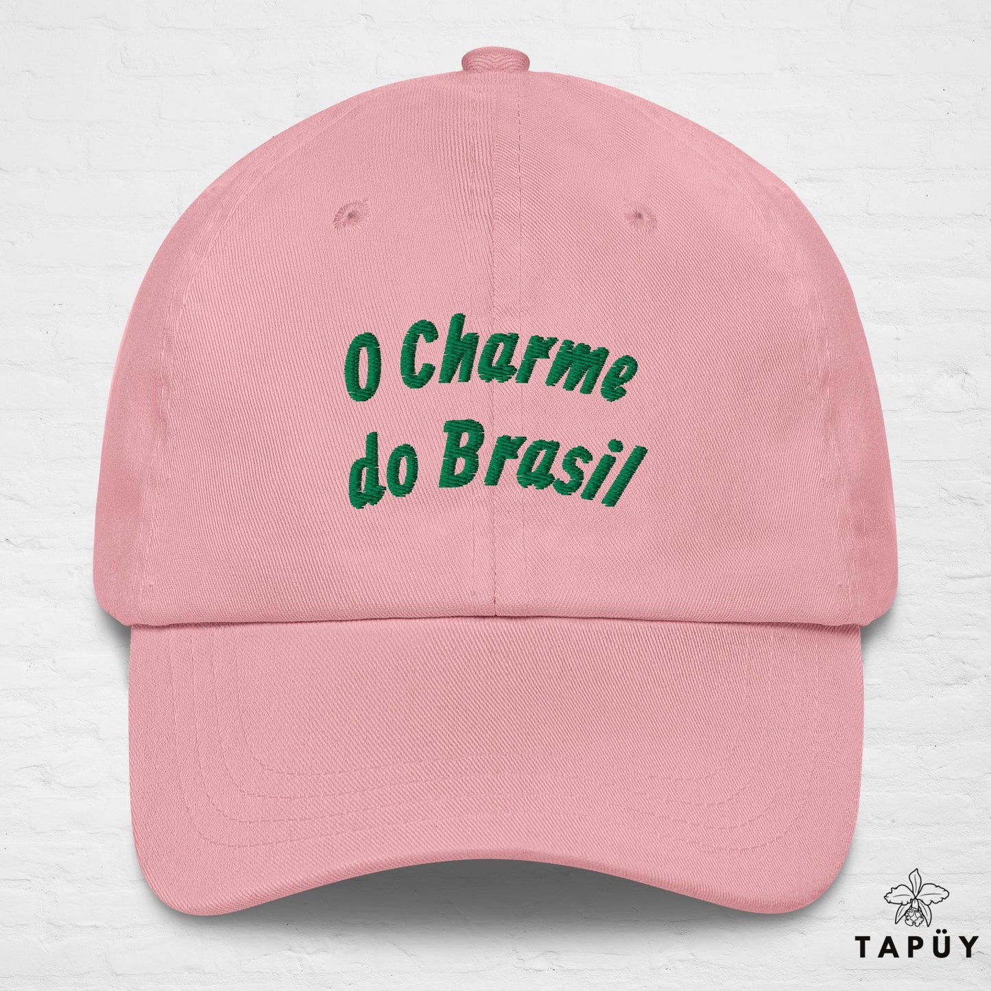 Casquette Brésil - O Charme do Brasil Rose de la marque Tapüy