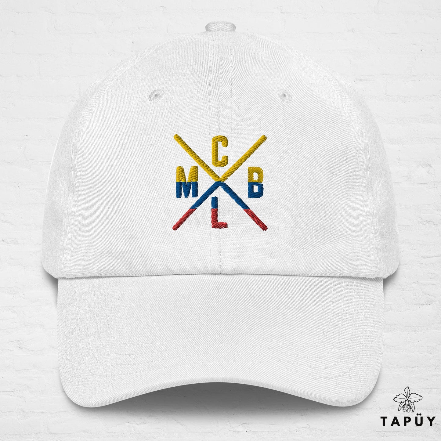 Casquette Colombie - CLMB Blanc de la marque Tapüy