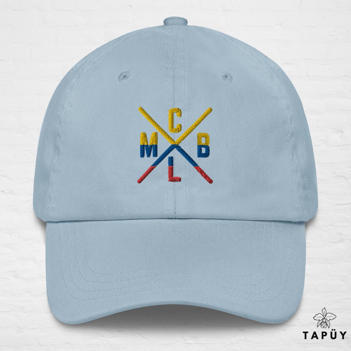 Casquette Colombie - CLMB Bleu Clair de la marque Tapüy