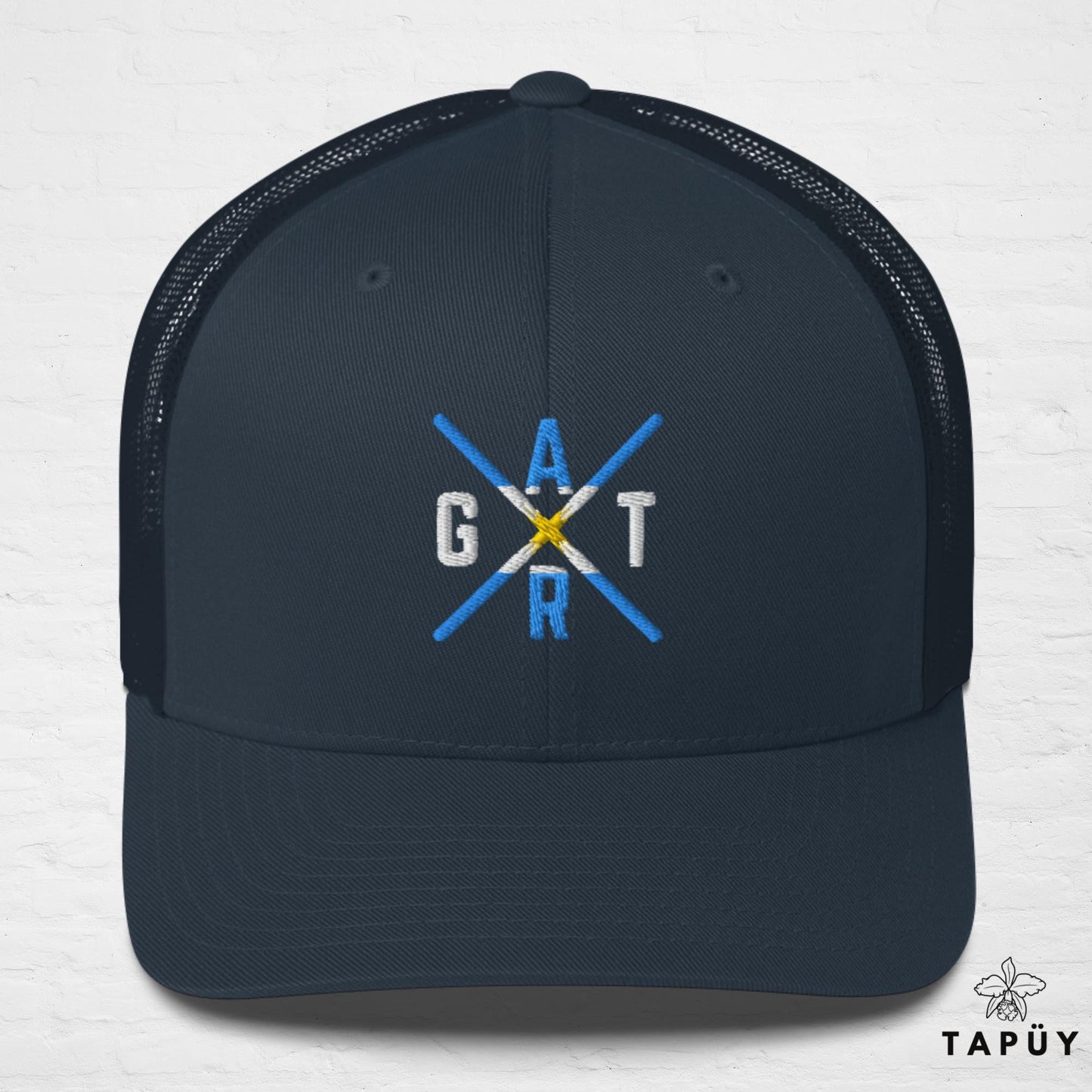 Casquette Trucker Argentine - ARGT Bleu Marine de la marque Tapüy