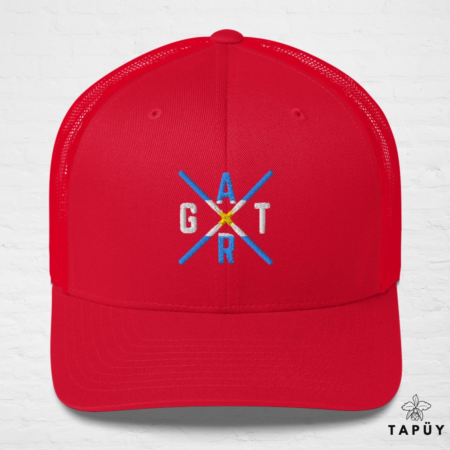 Casquette Trucker Argentine - ARGT Rouge de la marque Tapüy