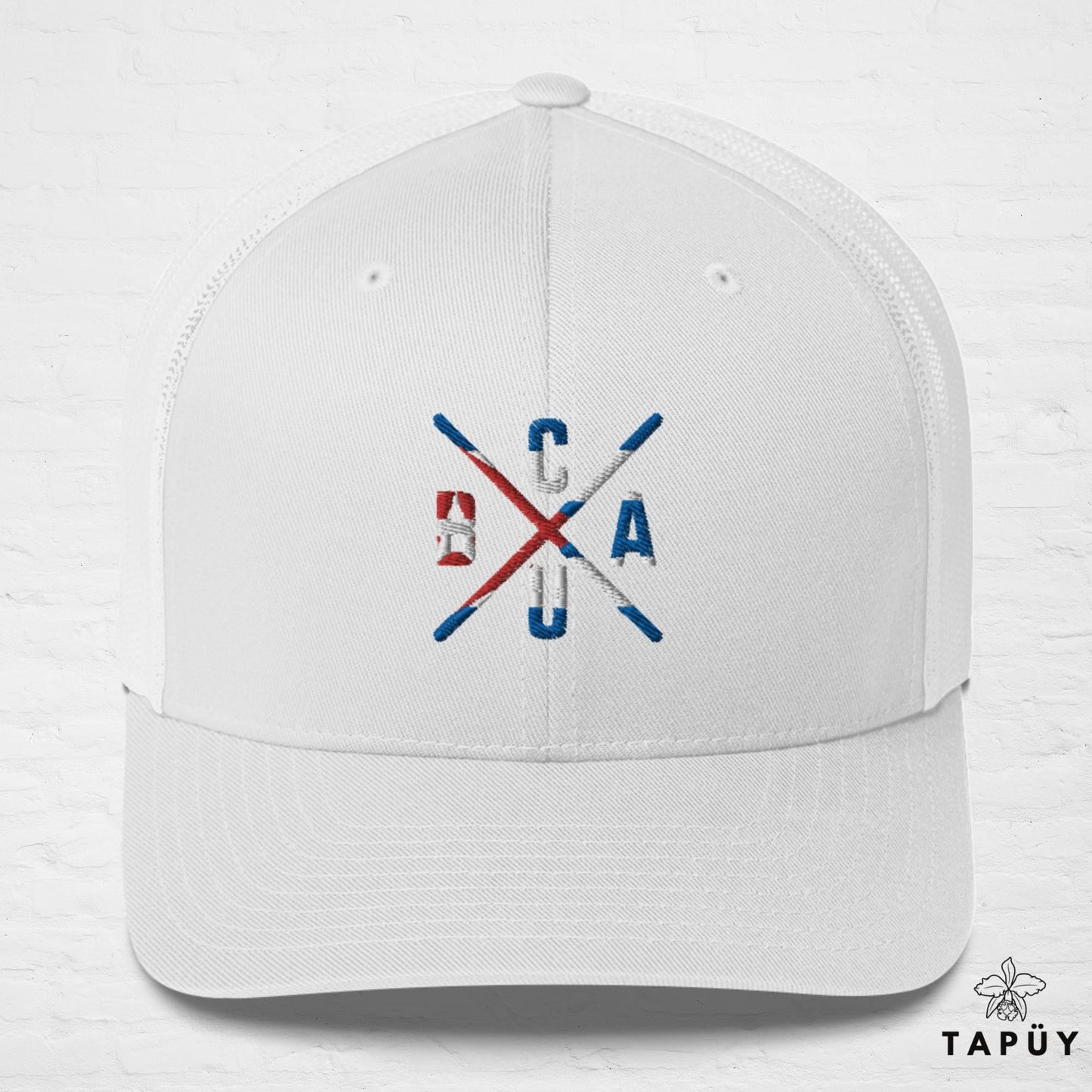 Casquette Trucker Cuba - CUBA Blanc de la marque Tapüy