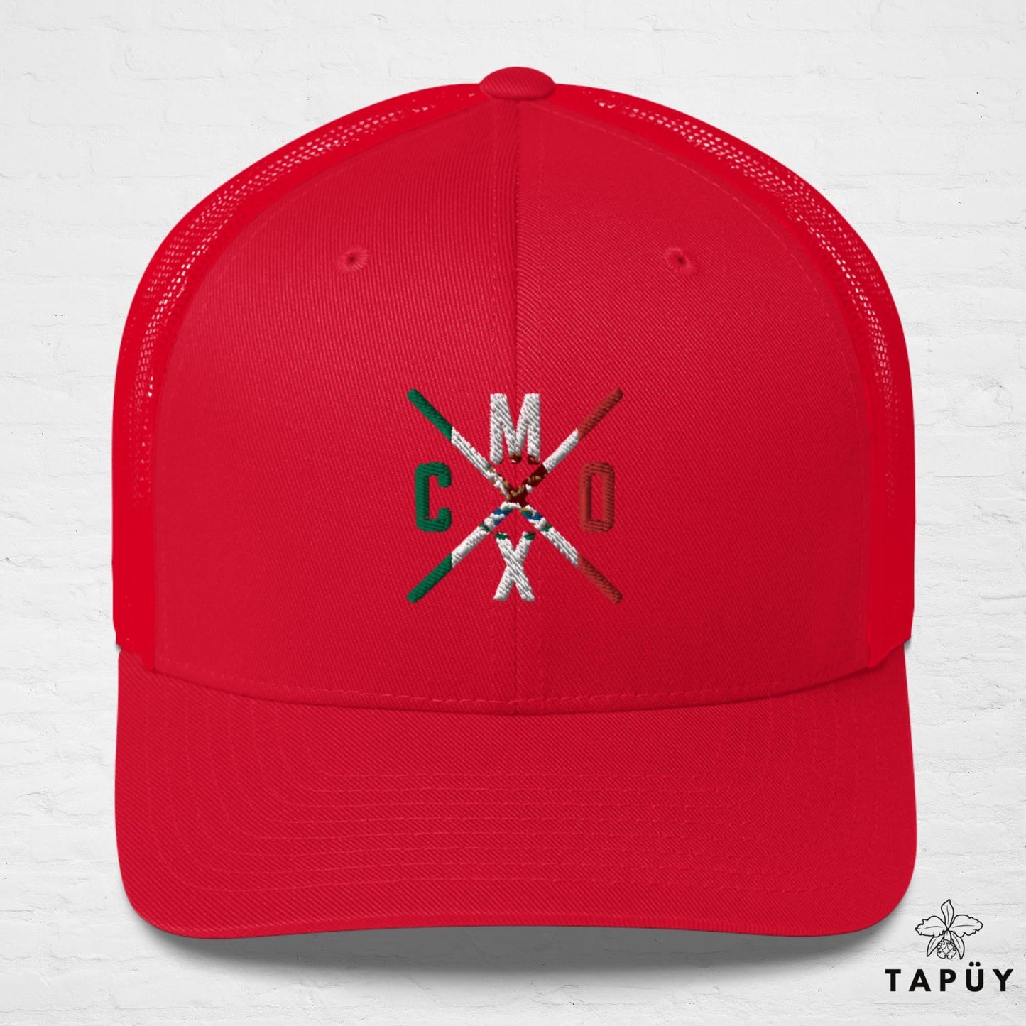 Casquette Trucker Mexique - MXCO Rouge de la marque Tapüy