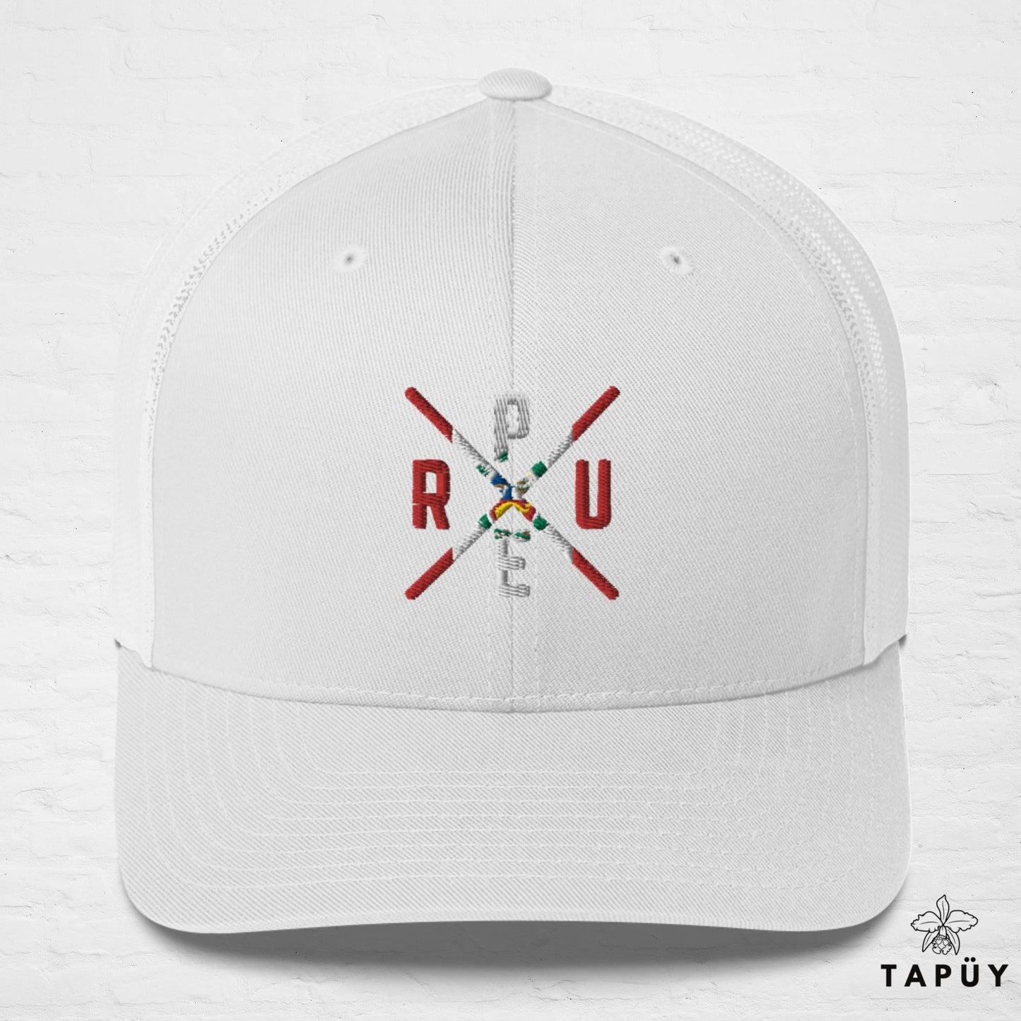 Casquette Trucker Pérou - PERU Blanc de la marque Tapüy