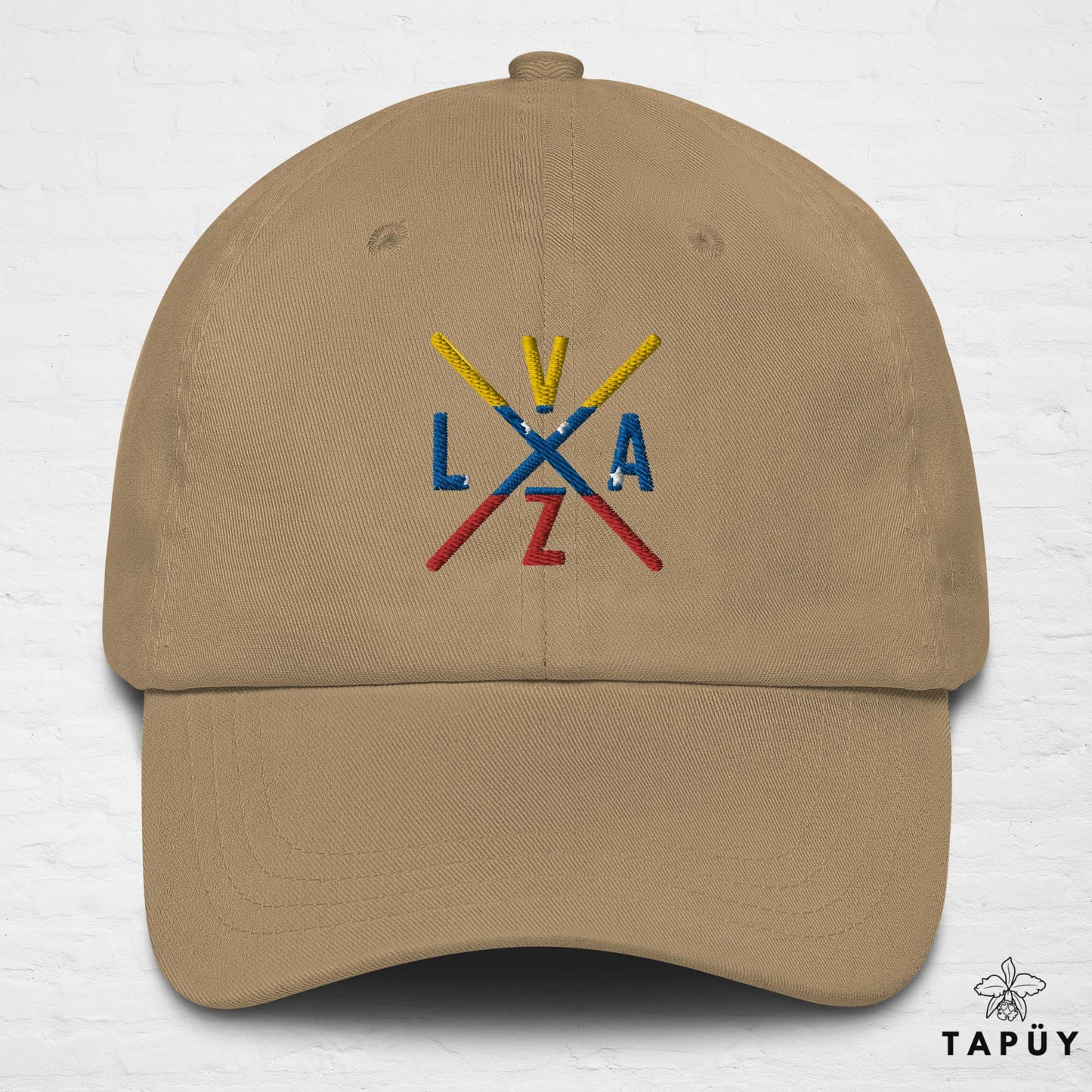 Casquette Venezuela - VZLA Beige de la marque Tapüy