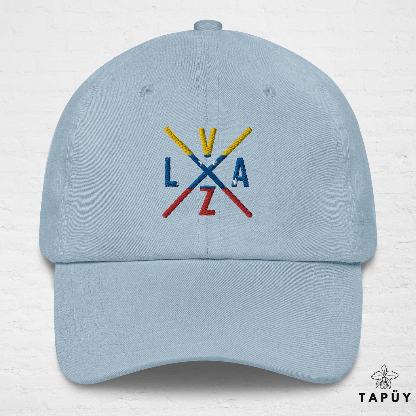 Casquette Venezuela - VZLA Bleu Clair de la marque Tapüy