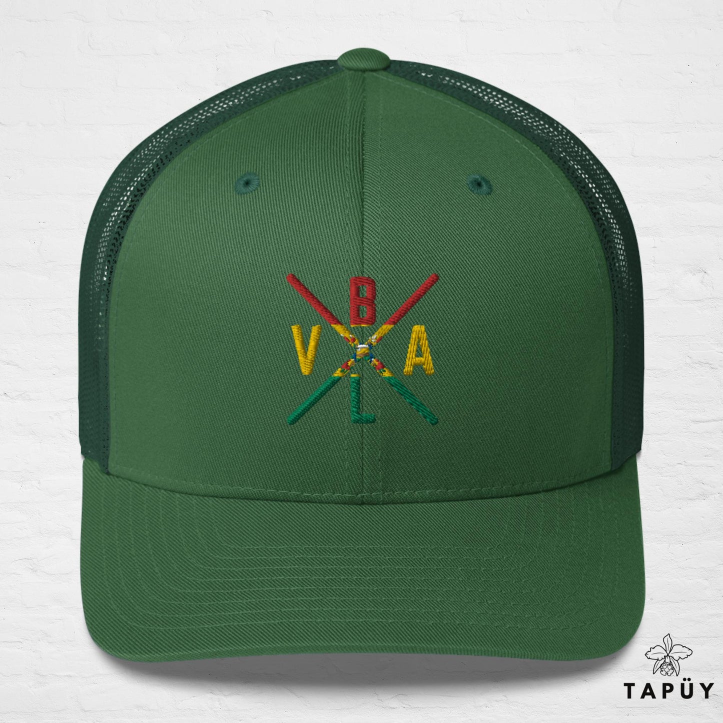 Casquette Trucker Bolivie - BLVA Vert de la marque Tapüy