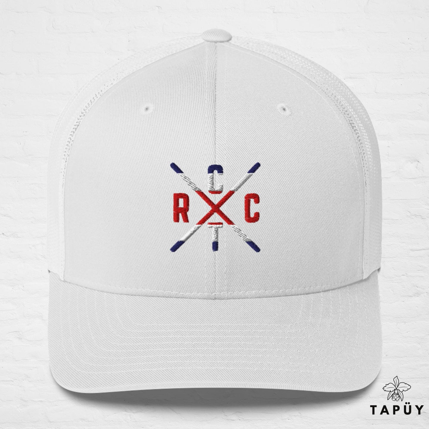 Casquette Trucker Costa Rica - CTRC Blanc de la marque Tapüy