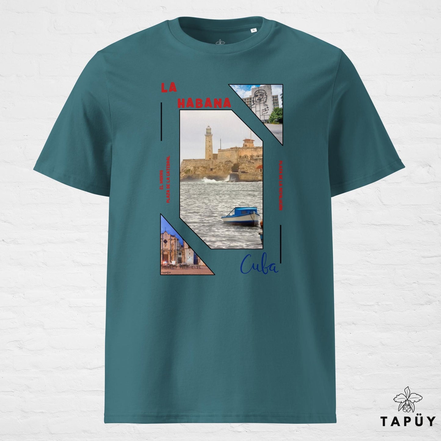 T-Shirt Homme Capital La Habana Stargazer / S de la marque Tapüy