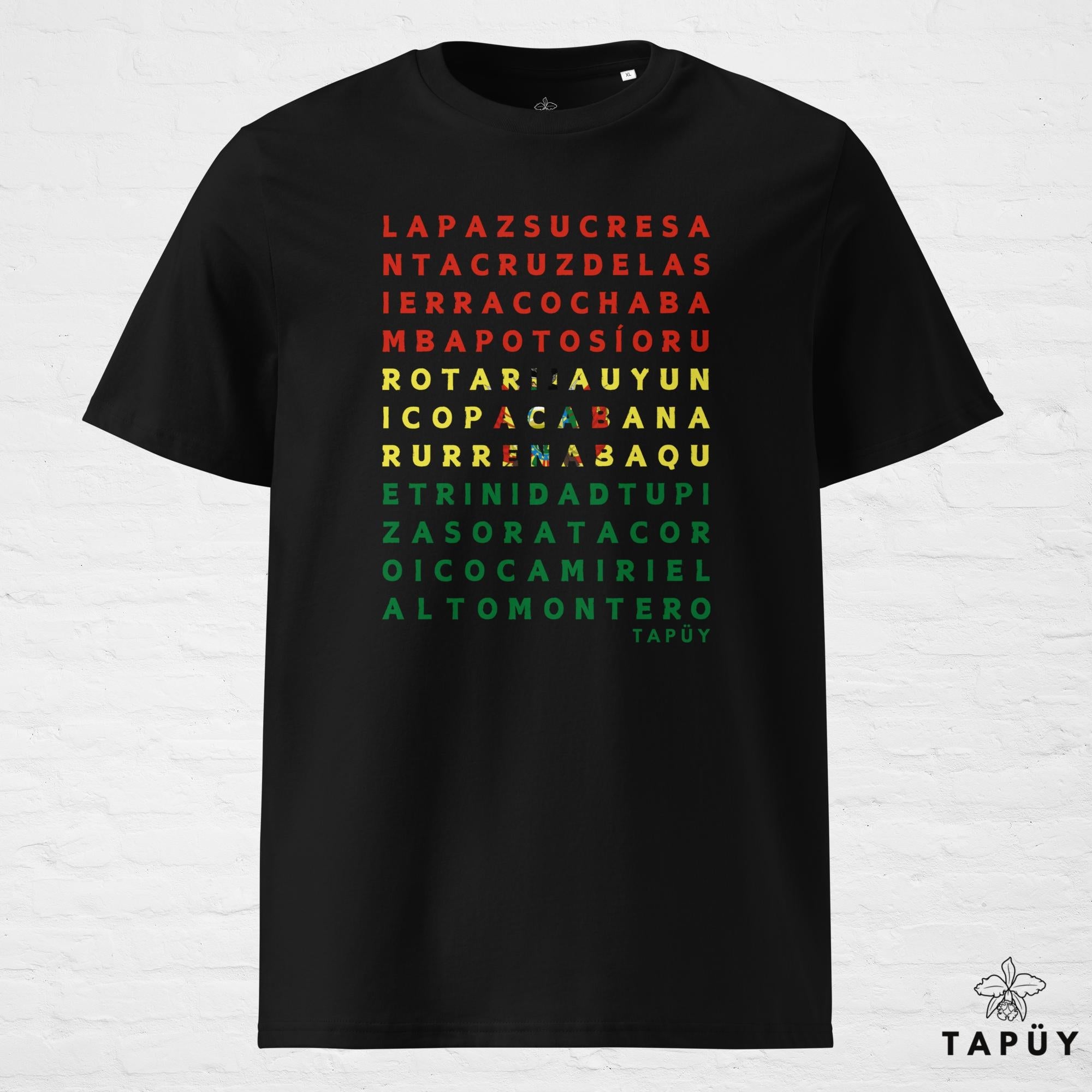 Men s T Shirt Ciudades de Bolivia Tapuy