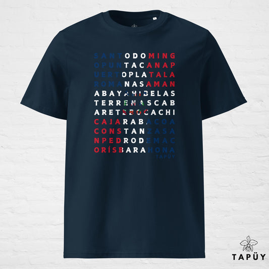 T-Shirt Homme Ciudades de República Dominicana Bleu Marine / S de la marque Tapüy