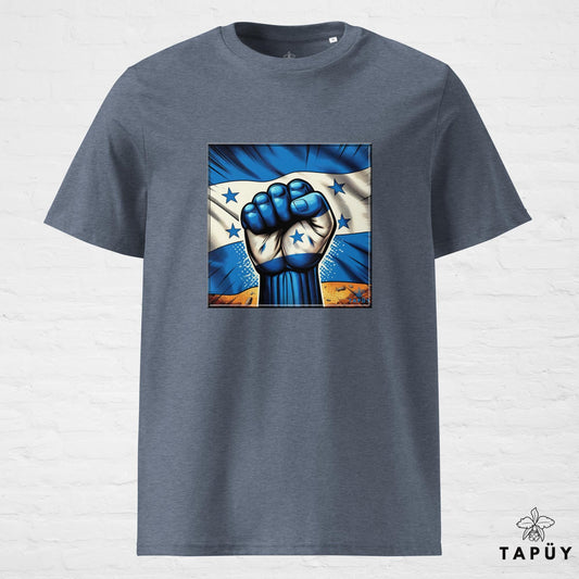 T-Shirt Homme Comics Viva Honduras Bleu Foncé Chiné / S de la marque Tapüy