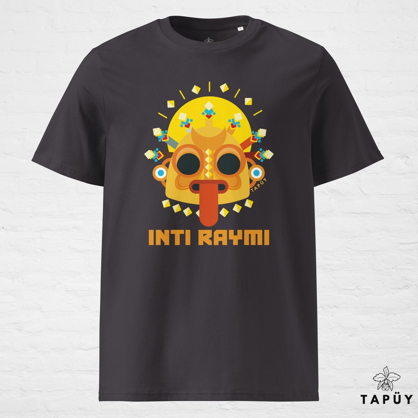 T-Shirt Homme Inti Raymi Anthracite / S de la marque Tapüy