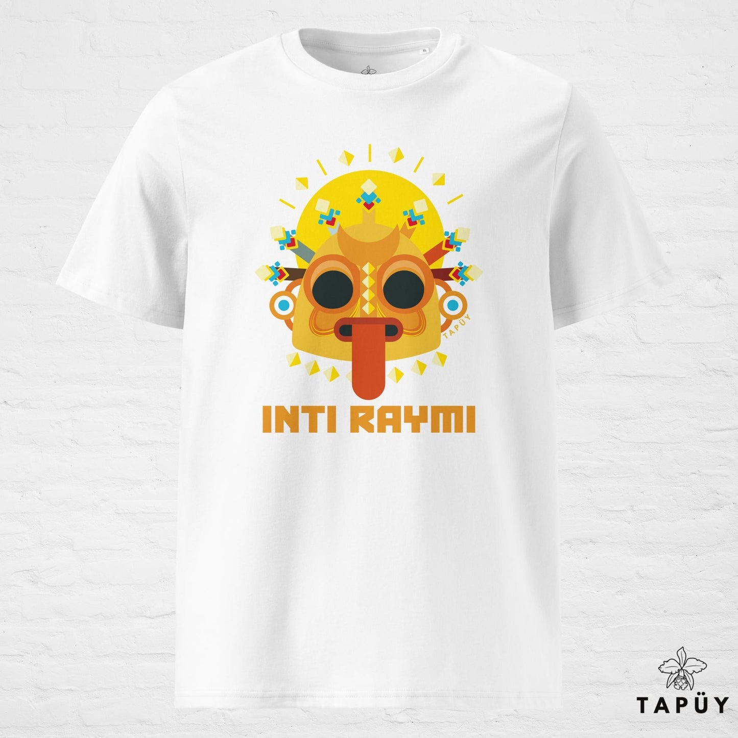 T-Shirt Homme Inti Raymi Blanc / S de la marque Tapüy