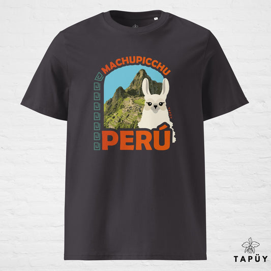 T-Shirt Homme Machu Picchu Anthracite / S de la marque Tapüy