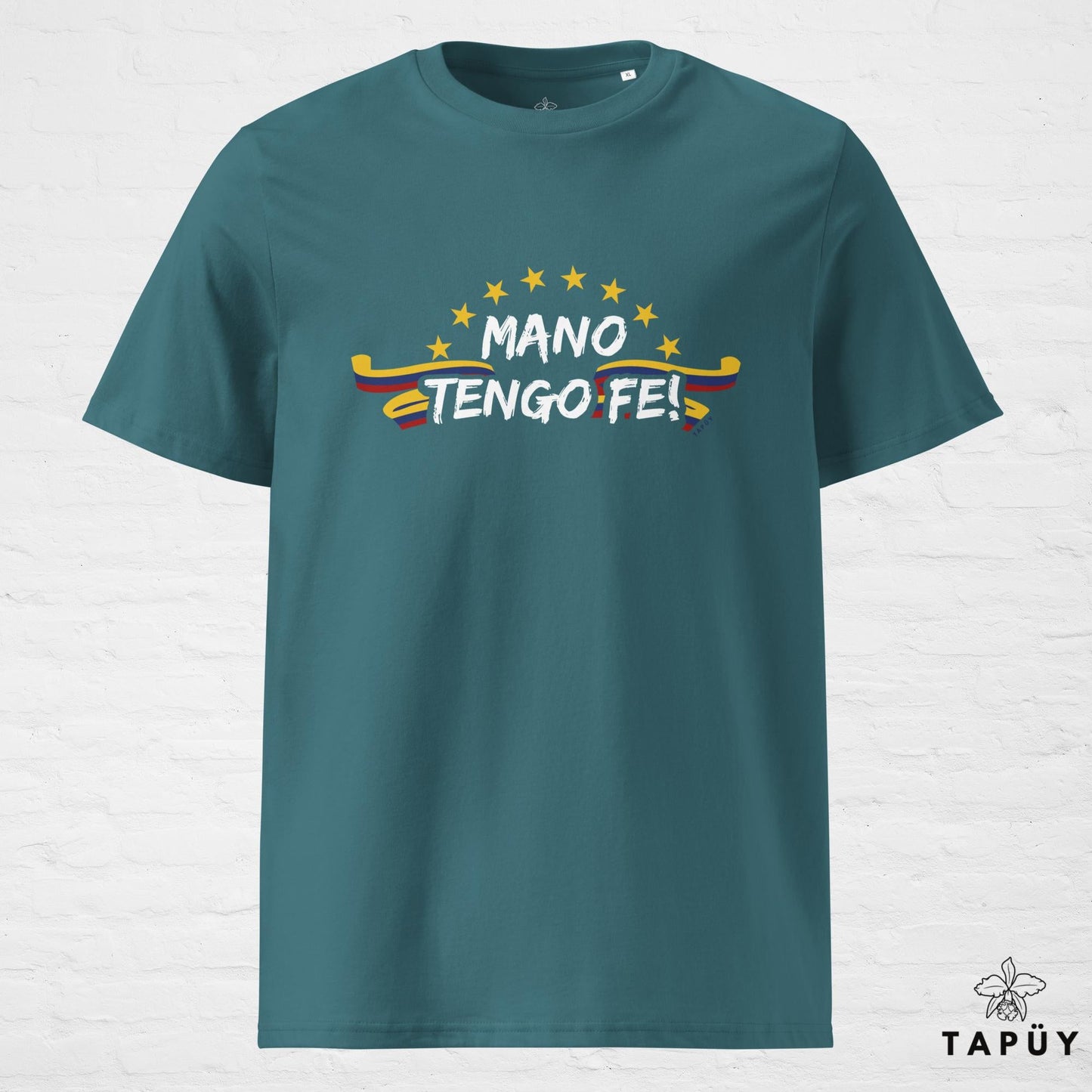 T-Shirt Homme Mano Tengo Fe! Stargazer / S de la marque Tapüy